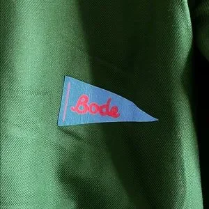 Bode | Jackets & Coats | Bode Evergreen Twill Jacket Green